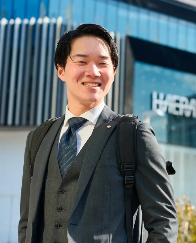 名古屋本社 営業開発本部／営業（2022年入社）